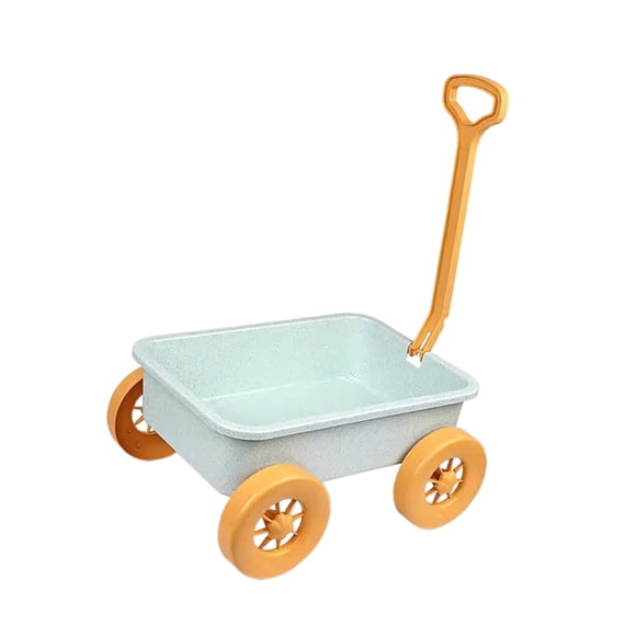 Kid Wagon Toy Habilidades Motoras Portátiles Juego De Imaginación Para Jardinería De Playa Al Aire Libre Azul