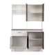 thumbnail image 2 of Mueble Cocina Emma 6 Puertas 1 Cajón Nogal - Blanco, 2 of 8