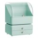 thumbnail image 5 of Organizador De Maquillaje De Escritorio Caddy Holder Organizadores De Cuidado De La Piel Para Cajón De Encimera Flip Green, 5 of 5