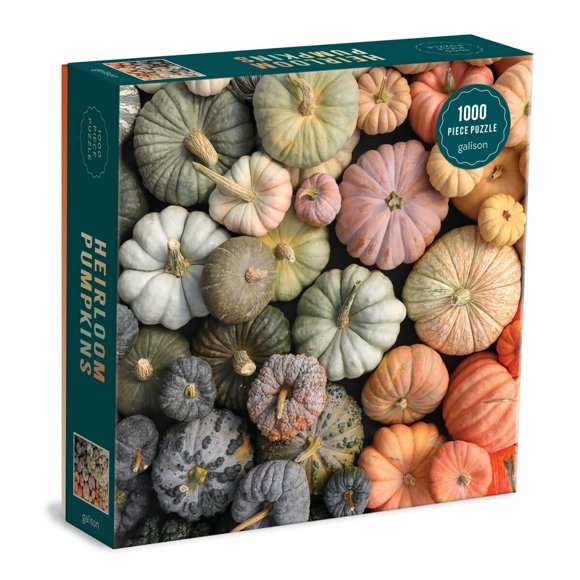 Rompecabezas Galison Heirloom Pumpkins 1000 piezas