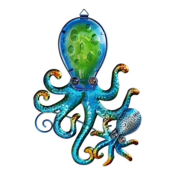 Arte de Pared JOYBEE HOME&GARDEN 33 cm Pulpo Azul