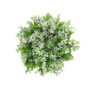 Magideal - Coronas De Anillo De Vela, Corona De Hojas De Eucalipto Artificiales, Corona Pequeña Rústica, Portavelas De Pilar Para Decoración De Sillas De Comedor