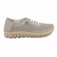 Zapatilla Exs Perforada Cuero Nude