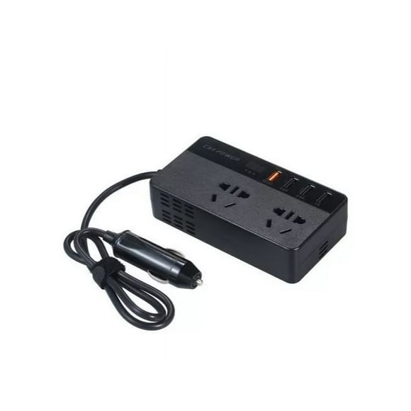 Inversor De Corriente Para Coche, 150w, 12v A 220v (ac - Dc)