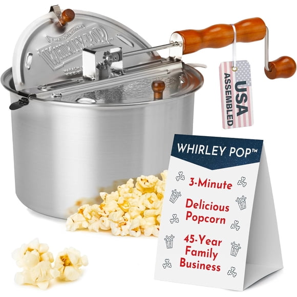 Máquina para cabritas Wabash Valley Farms Whirley Pop 6 quarts