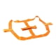 thumbnail image 5 of Correas de neumático de equilibrio de transporte de rueda trasera de motocicleta, arnés de transporte de neumático de poliéster fuerte resistente, Naranja, 5 of 5