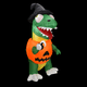 thumbnail image 5 of Dinosaurio de calabaza inflable de Halloween de 5,9 pies con luces inflables iluminadas para jardín, césped, suministros de decoración de Halloween, 5 of 6