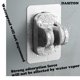 thumbnail image 3 of Soporte grande adhesivo impermeable para ducha DASITON, 3 of 7