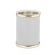thumbnail image 1 of Cubo de basura redondo Kraftware Sophisticates de 8 L, blanco - 11", 1 of 1