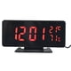 thumbnail image 2 of Reloj Despertador Digital USB Pantalla De Fecha Dormitorio Decoración Para El Hogar Decorativo LED Rojo, 2 of 5