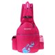 thumbnail image 4 of mochila de tenis a prueba de agua mochila resistencia a la abrasión bolsa de bádminton rosa roja, 4 of 5