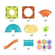 thumbnail image 3 of Set Bloques Magneticos Construccion Juego Armable Iman 40pz, 3 of 3