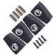 thumbnail image 2 of 4 Piezas De Bloqueo De Cuerdas De Guitarra Profesional Para Instrumentos Accesorios De Guitarra Eléctrica Negro, 2 of 3