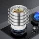 thumbnail image 5 of Vaporizador SBPKMARSCT 26 cm 5 niveles de acero inoxidable con tapa, 5 of 7