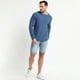 thumbnail image 1 of Sweater Cuello Redondo Azul piedra, 1 of 3