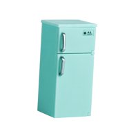 Bothyi - Miniatura De Nevera Para Casa De Muñecas A Escala 1:12, Accesorios Para Casa De Muñecas Para Niños Y Niñas De 3 Años En Adelante, Color Menta