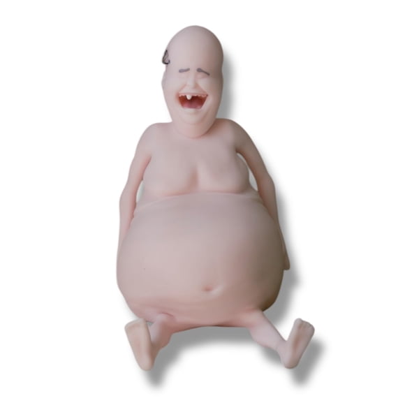 Muñeco THEMUGLY Rene Rosa Squishy para Alivio del Estrés