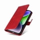 thumbnail image 2 of Funda Billetera para iPhone 15 Plus con Porta Tarjetas y Soporte Ajustable Rojo, 2 of 6