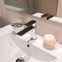 Stretto - Monomando Llave Grifo Para Lavamanos Lavatorio Modelo Bruna Cromo