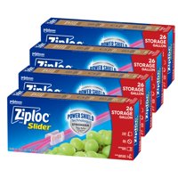 Bolsas De Almacenamiento De Alimentos Ziploc Gallon Power Shield 104 Bolsas
