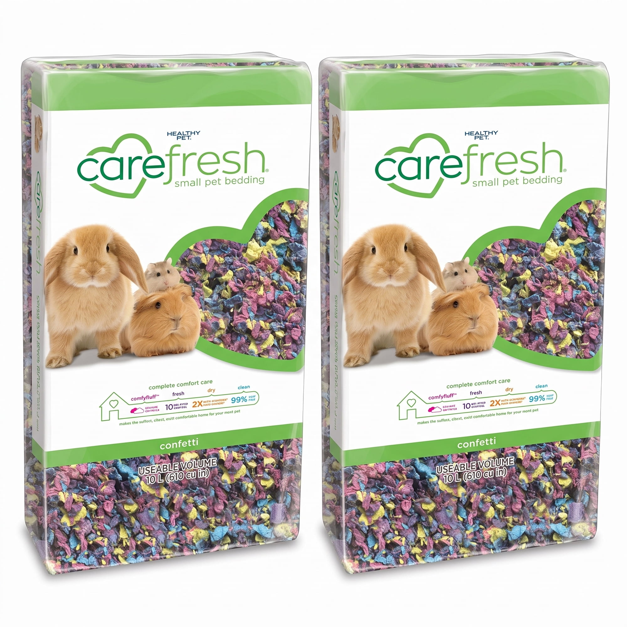 Pack X2 UN - SUSTRATO CAREFRESH CONFETTI (10 LT)