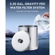 thumbnail image 3 of Sistema de Filtro de Agua Co-z Gravity-Fed 8.5 L con 2 Filtros de Carbono, 3 of 3