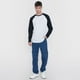 thumbnail image 4 of Polera Hombre Manga Larga Raglan Negro Corona, 4 of 5