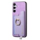 thumbnail image 3 of Funda Magnética Para Samsung Galaxy A35 Con Billetera Y Anillo Protector Resistente Morado, 3 of 5