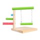 thumbnail image 5 of Parrot Playstand Tabletop Bird Stand Para Cockatiel Conures Lorikeet Cockatoo Frosted, 5 of 5