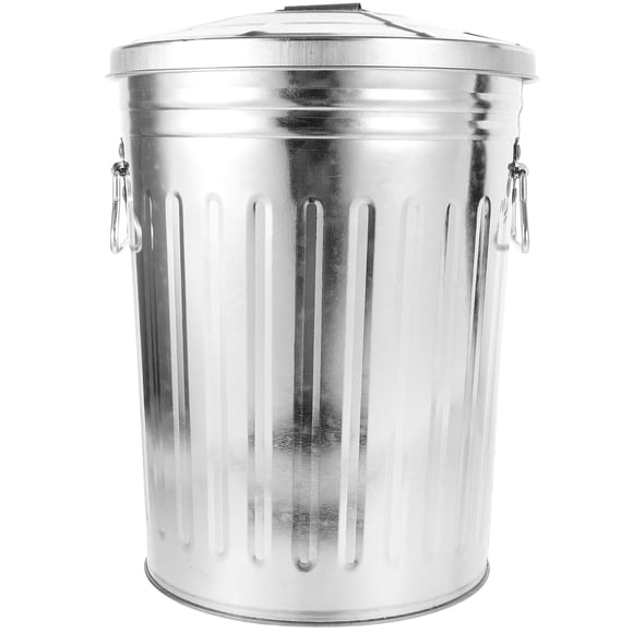 Basurero de Metal con Tapa Tablzone Redondo 8L