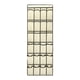 thumbnail image 4 of Organizador de , estante de 24 bolsillos, tejida con ganchos, estante de suspensión duradero Beige, exhibición de almacenamiento sobre, 4 of 5
