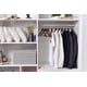thumbnail image 3 of Perchas de madera maciza ligeramente curvadas de calidad, 30 unidades, 3 of 8