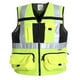 thumbnail image 2 of Chaleco Geologo Minero Alta Visibilidad amarillo L, 2 of 3