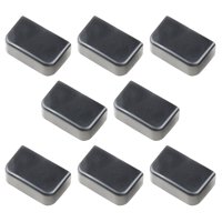 Magideal - Rieles Deslizantes Para Asiento Trasero, Tapones Antigolpes, Tapón Resistente Arañazos Para Modificación Interior De Plástico Abs Modelo 3 8 Piezas