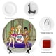 thumbnail image 3 of Josie y las Gatimelódicas Plato decorativo de porcelana fina (bone china), plato decorativo de cerámica para hogar, oficina, soporte de pared, platos decorativos para dormitorio - 6 pulgadas (15 cm), 3 of 6