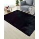 thumbnail image 2 of Alfombra peluda Suave 200 x 300 cm Primera Calidad Negro, 2 of 3
