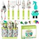 thumbnail image 1 of Juego de Herramientas de Jardín SUKKI 13 Piezas con Estampado Floral y Bolsa, 1 of 7