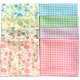 thumbnail image 1 of Juego de 8 telas Mililanyo 46 x 56 cm de algodón con estampado floral, 1 of 6