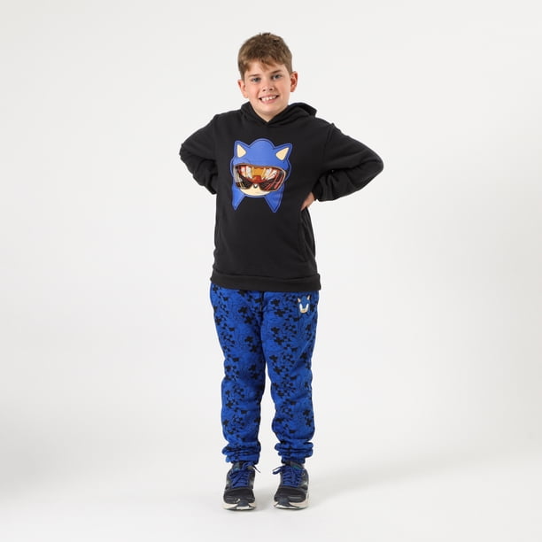Polerón con Capucha Sonic Gamer Niños 4-10 Años