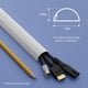 thumbnail image 4 of Kit de fundas para cables D-Line, autoadhesivas, 4 m, color blanco, 4 of 9