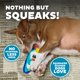 thumbnail image 4 of Juguete para perros Outward Hound Durablez Tough Plush Squeaky Penguin XS, 4 of 5
