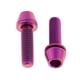 thumbnail image 4 of 2 piezas de aleación de titanio bicicleta cabeza cónica tornillo tornillos arandela m5x20, púrpura, 4 of 5