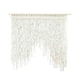 thumbnail image 1 of Cortinas corredizas de macramé, estilo bohemio, con hojas tejidas, estilo campestre, para bistró, para colgar en la pared, para dormitorio, boda, decoración bohemia., 1 of 5