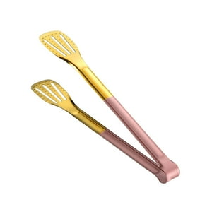 Santú Home & Deco - Pinza De Cocina Acero Inoxidable 23 Cm Rosa