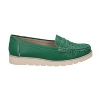 Mocasín Mujer Verde Sonia Police