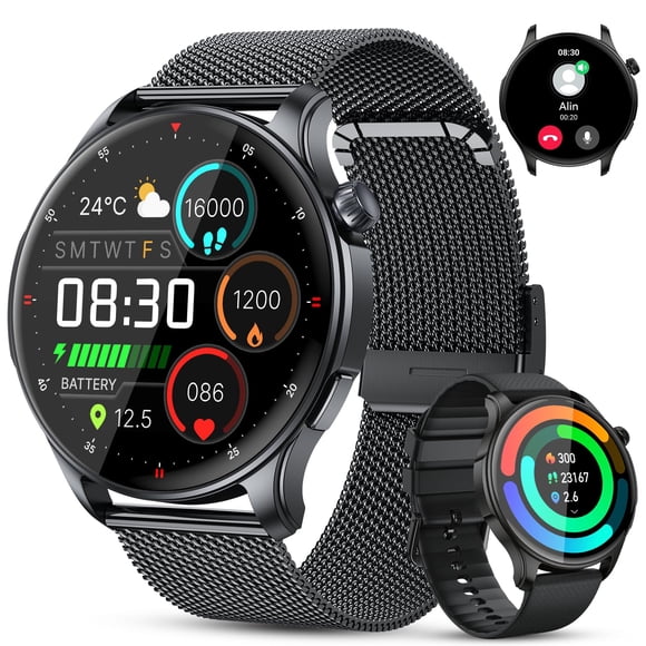 Smartwatch Oiviato 1,43" AMOLED resistente al agua para fitness