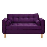 Bodevir - Sofa Retro 2C Felpa 05 Morado