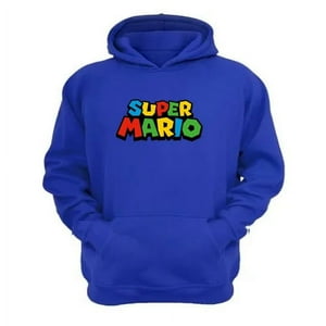 Genérico - Polerón Canguro Niño Plomero Rojo Azul Talla 10 Unisex