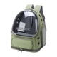 thumbnail image 5 of Mochila Transportín Para Gatos Y Perros Pequeños Portátil Transparente Para Senderismo Verde, 5 of 5