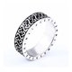 thumbnail image 1 of Anillo Runas Vikingo Titanio Hombre Moda Masculina Hombre, 1 of 3